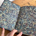 A Tale of Two Cities 1/4 Leather Bound Blue Gold E