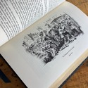 A Tale of Two Cities 1/4 Leather Bound Blue Gold E