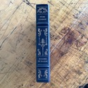 Pere Goriot 1/4 Leather Bound Book Blue Gold Embos