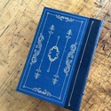 Pere Goriot 1/4 Leather Bound Book Blue Gold Embos