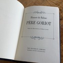 Pere Goriot 1/4 Leather Bound Book Blue Gold Embos