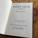 Moby Dick Herman Melville 1/4 Leather Bound Book C