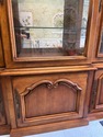 Vintage Century Signed China Cabinet Large 94" L 9