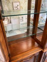 Vintage Century Signed China Cabinet Large 94" L 9