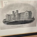 Vintage Lithograph Print Architecture St. Luke's H