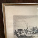 Cyril H Barraud Etching Print Tower of London Blac