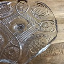 Vintage Glass Pedestal Cake Stand or Dessert Candy