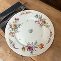 Dresden Germany Lunch Plate Flowers Selb Bavaria B