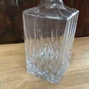 Vintage Glass Decanter Barware Decor Bar Cart Deco