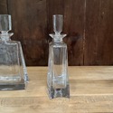 Shannon Glass Set of Decanters Barware W E Disting