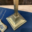 Vintage Brass Candlestick Holder Colonial Farm Hou