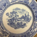 Blue White Asian Chinese Design Plate Syracuse Chi