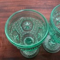 2 Imperial Glass OH Mogul Variant Water Glasses Go