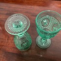 2 Imperial Glass OH Mogul Variant Water Glasses Go