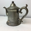 Antique Pewter Teapot Freeman Porter Westbrook Mai