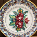 Large Italian Platter Charger Signed Dated Back BB