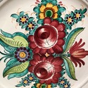 Large Italian Platter Charger Signed Dated Back BB