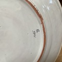 Large Italian Platter Charger Signed Dated Back BB