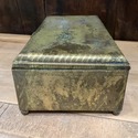 Vintage India Theme Box Etched Elephant Wood Lined