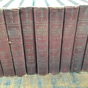 The World&rsquo;s Greatest Books Set 1910 Red Leathere