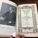 The World&rsquo;s Greatest Books Set 1910 Red Leathere