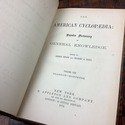 The American Cyclopedia Leather Bound Books Volume