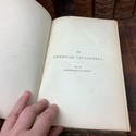 The American Cyclopedia Leather Bound Books Volume