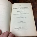 The American Cyclopedia Leather Bound Books Volume