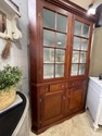 Antique Farm House Corner Cabinet Large Stotage To