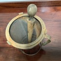 Antique Cone Sieve Food Mill Strainer on Tripod w 