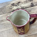 Antique Wedgwood Majolica Pitcher Creamer Cranberr