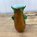 Vintage Majolica Petite Bud Vase Lavender Iris Flo