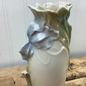 Vintage Art Nouveau Vase Luster Finish Majolica Th