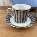 2 Brand New Wedgwood Contrasts Demitasse Teacups S