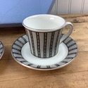 2 Brand New Wedgwood Contrasts Demitasse Teacups S