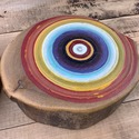 2 Tracy Melton Colorful Bullseye Ring Art Circle P