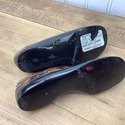 Painted Signed Child's Shoe Molds Vintage Black Re