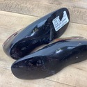 Painted Signed Child's Shoe Molds Vintage Black Re