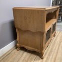 French Provincial Tea Cart Serving Cart Cabinet Si