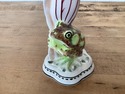 MMA BMA Frog Bud Vase Jack in the Pulpit Majolica 