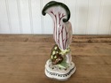 MMA BMA Frog Bud Vase Jack in the Pulpit Majolica 