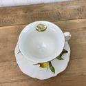 Lemon Teacup and Saucer Set Gracie China Lemon on 