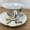 Lemon Teacup and Saucer Set Gracie China Lemon on 