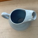 Luray Pastel Blue Pitcher Jug 78 Oz Footed 7.5" T 