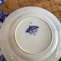 3 Olde Alton Ware Bread Butter Plates Blue White P