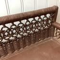 Doll Size Wicker Couch Not Doll House Furniture 17