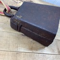 Antique Cow Bell Hand Forged Old