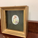 Miniature Hand Painted Cameo Bust Male Shakespeare