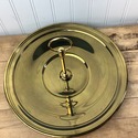 Baldwin Brass Round Center Handle Serving Tray Des