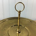 Baldwin Brass Round Center Handle Serving Tray Des